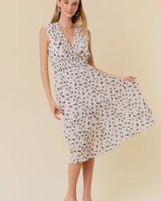 Floral midi dress