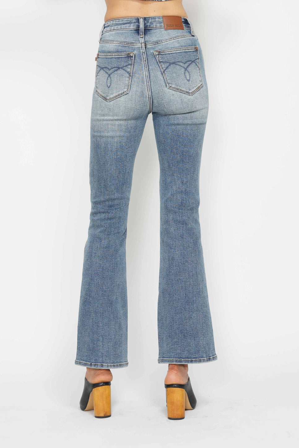 Judy Blue HW Embroidered Bootcut