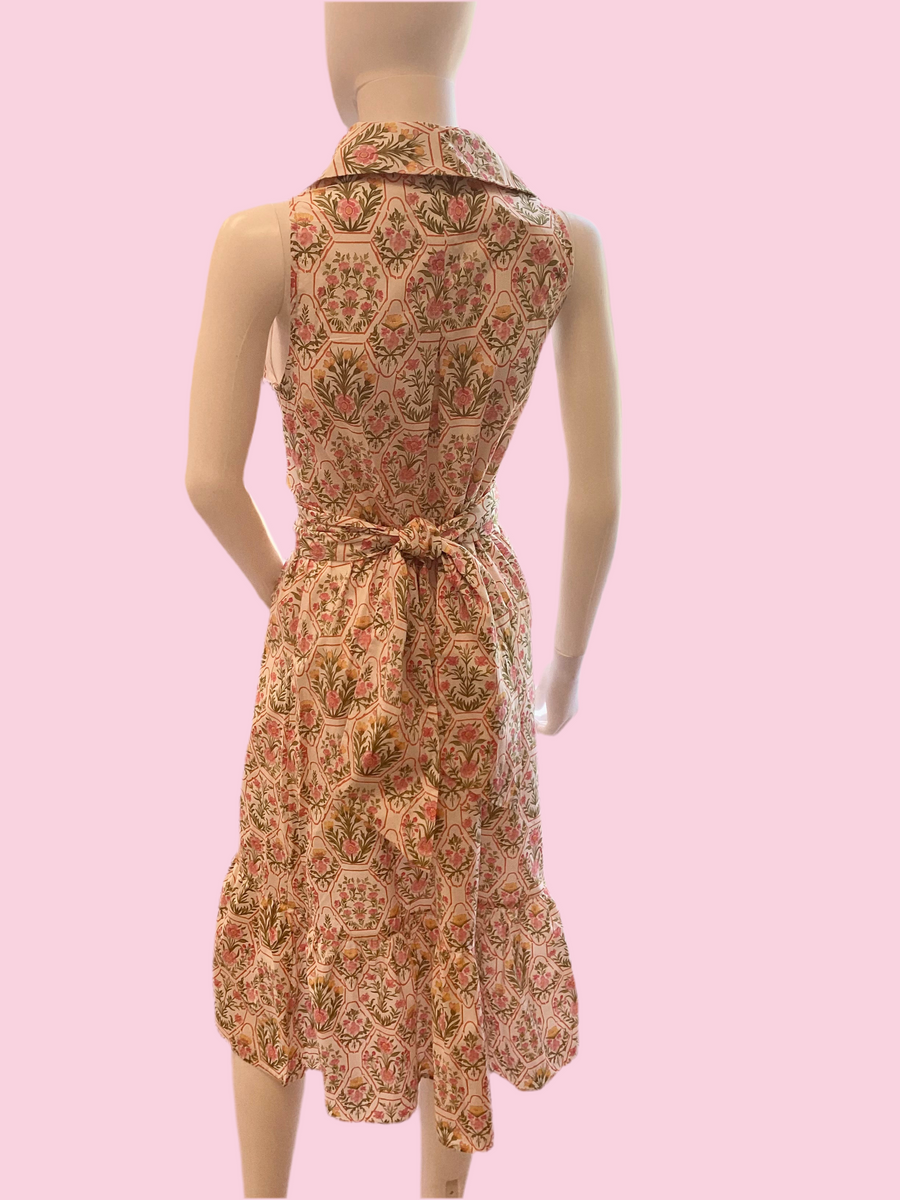 Crisscross Tie Dress