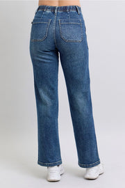 Judy Blue HW Drawstring Wide