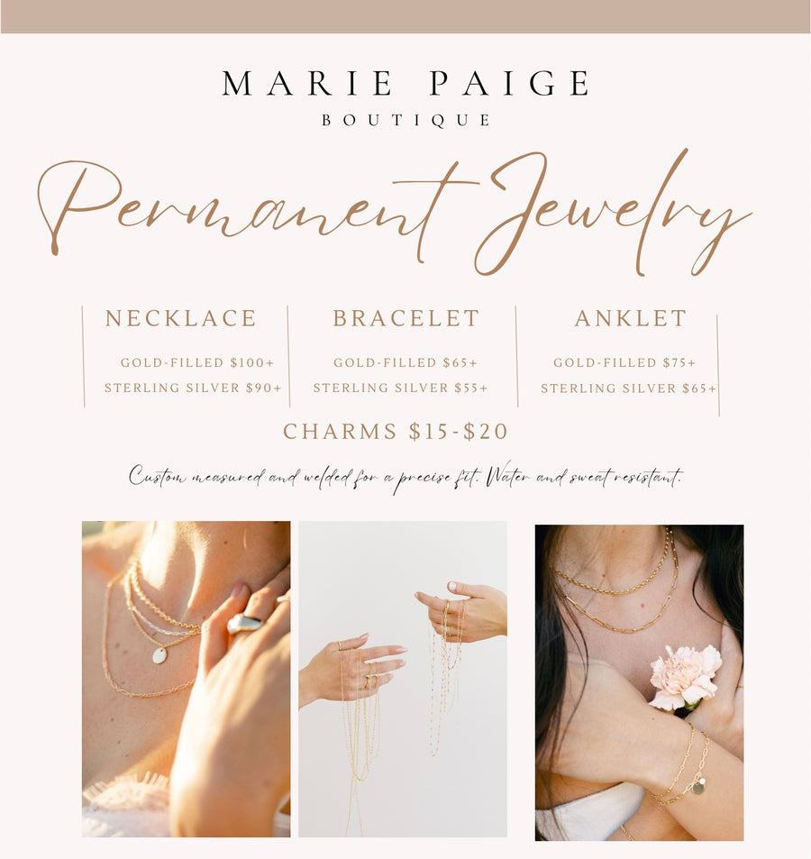 Permanent Jewelry Booking