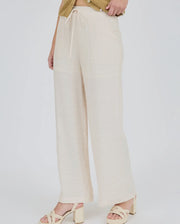 Wide leg lounge set