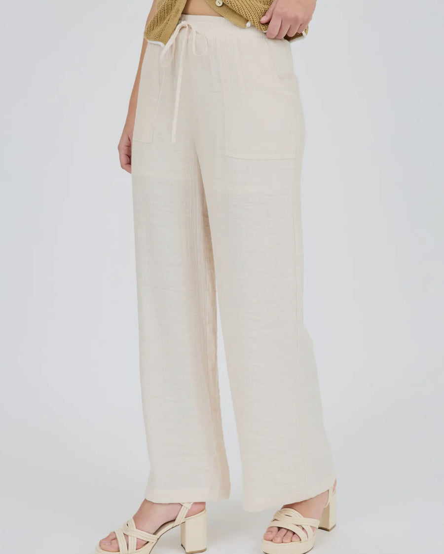 Wide leg lounge set