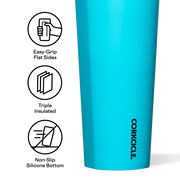 Corkcicle Tumbler 24oz Capri Blue