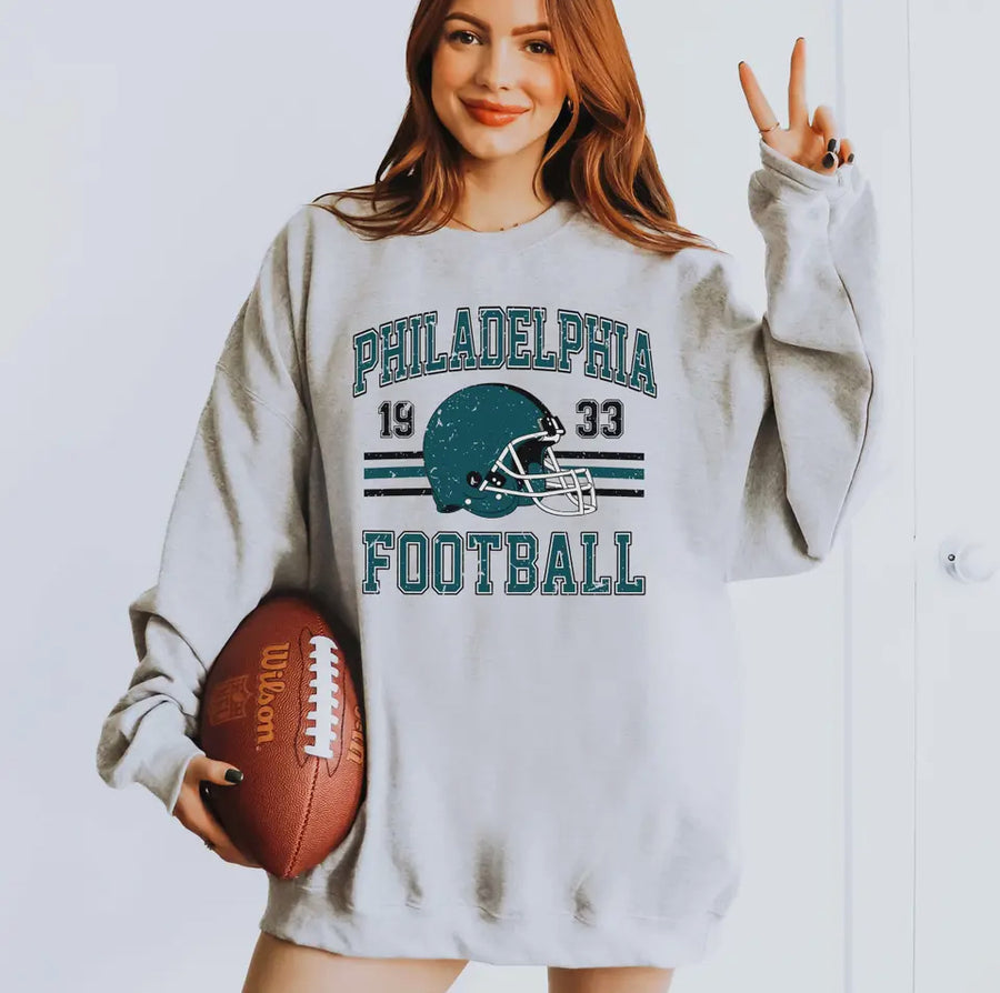 Philly football Crewneck