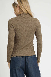 Textured Knit Layering Top