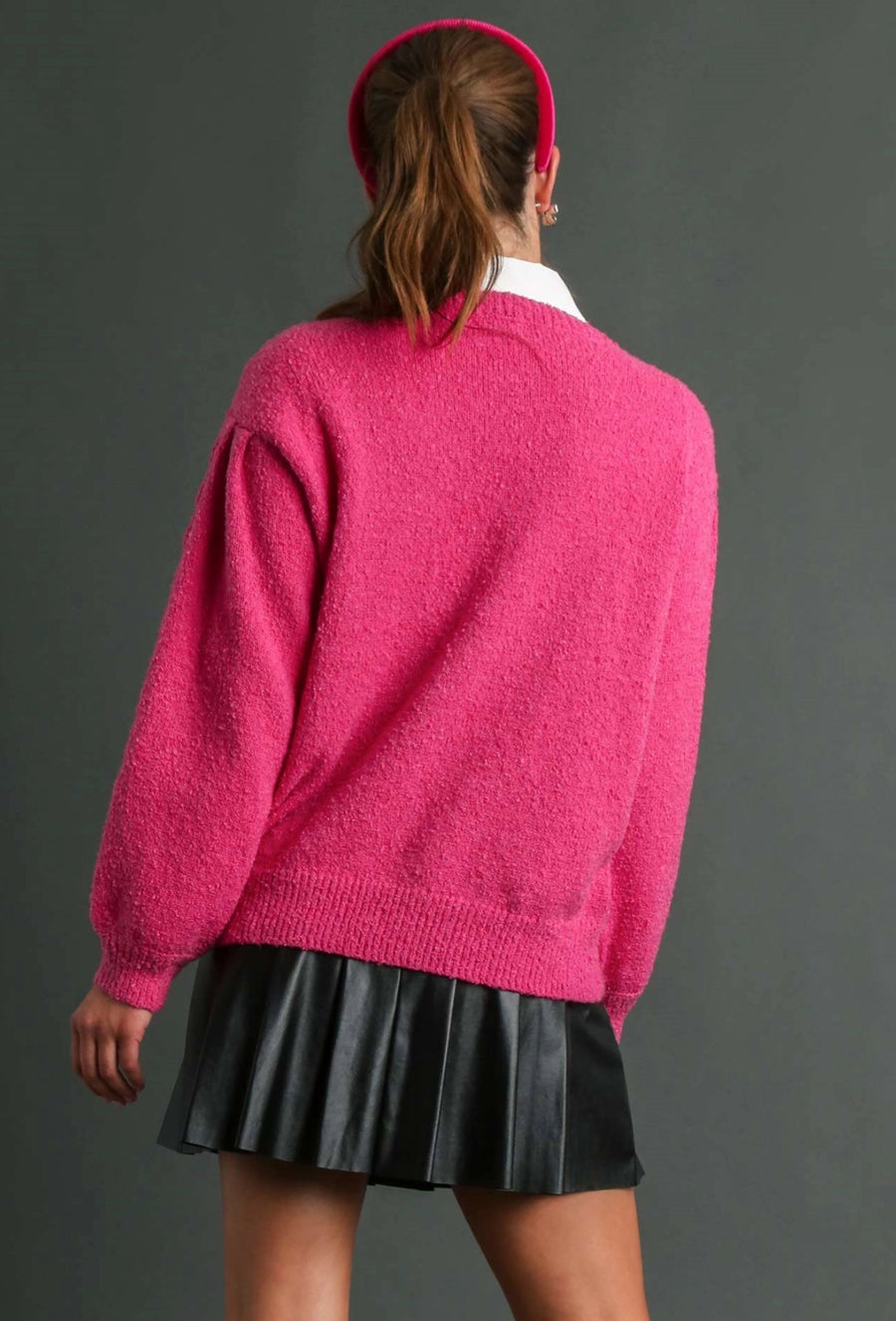 Pointelle Sweater