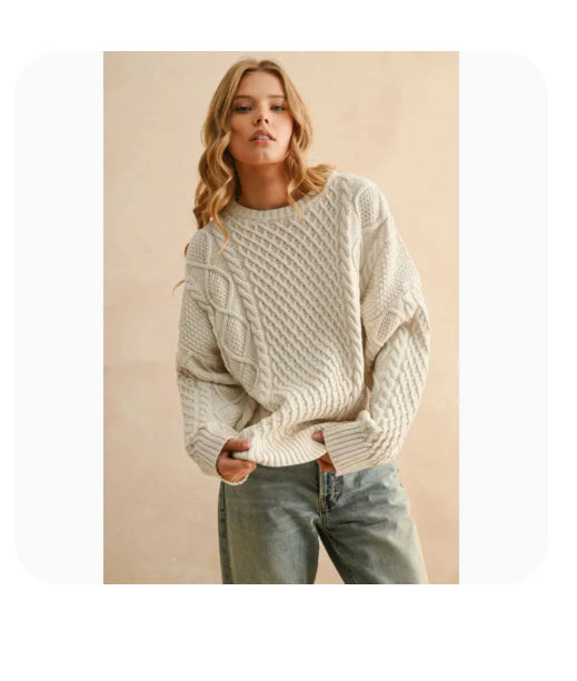 Cable Knit Sweater