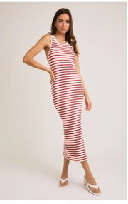 Striped Sweater Midi