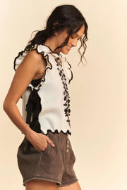 Side Tie Sweater