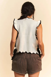 Side Tie Sweater
