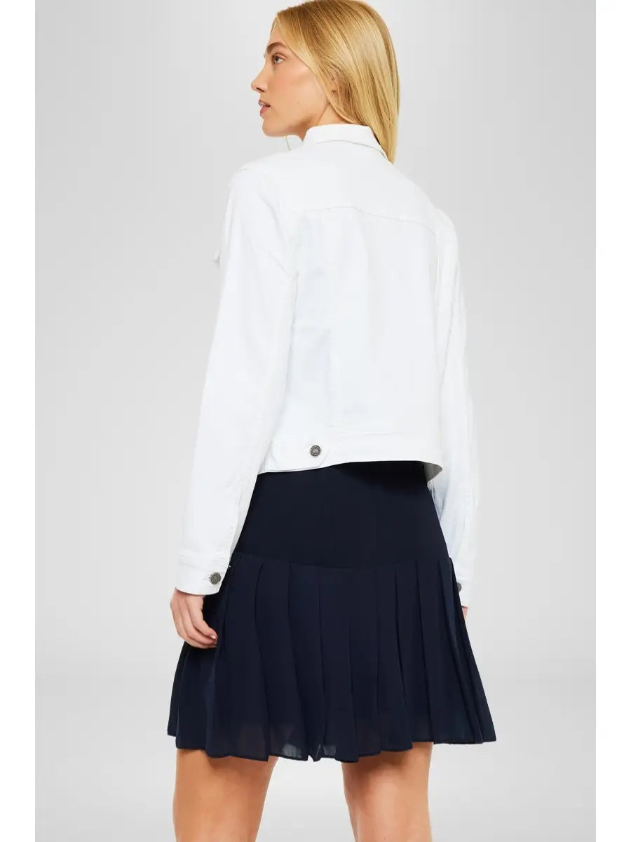 White Denim Jacket