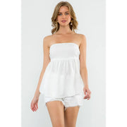 Tie Back Tube Top