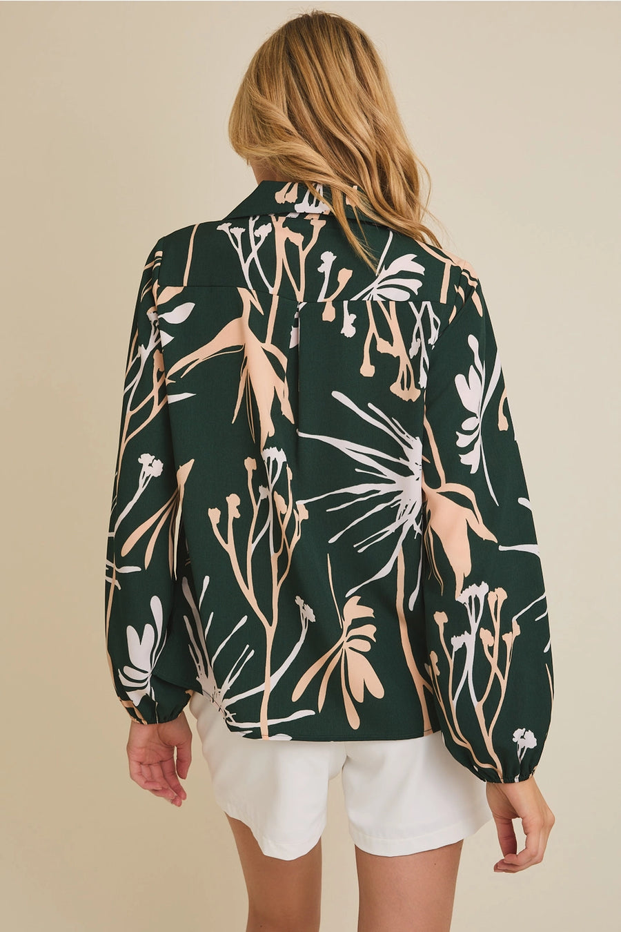 Floral Button Blouse