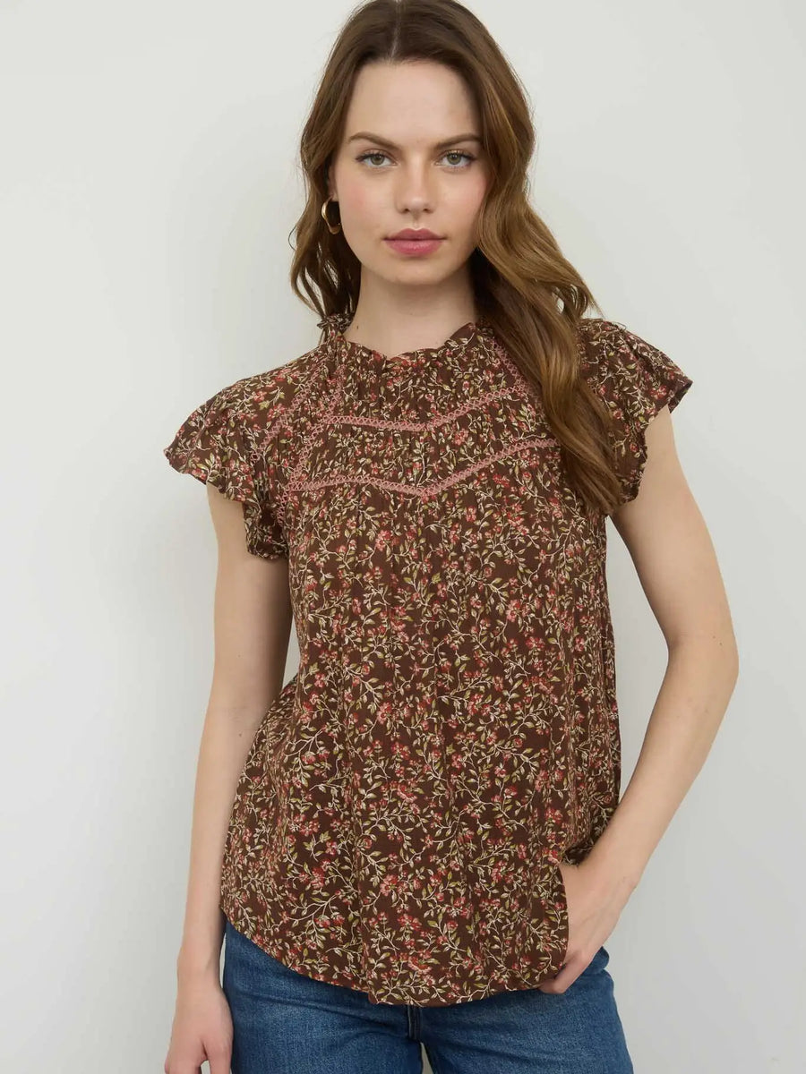 Floral Lace Top