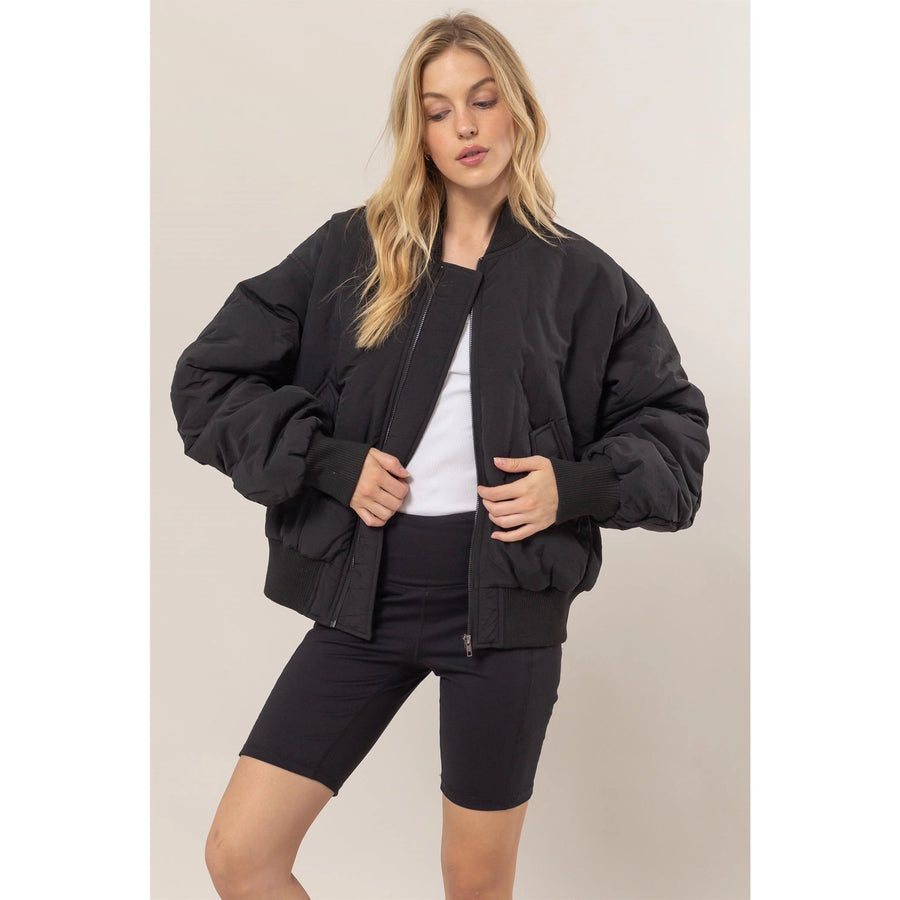 Bomber Puffer Coat