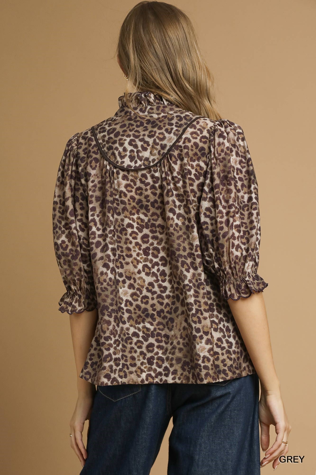 Leopard Blouse
